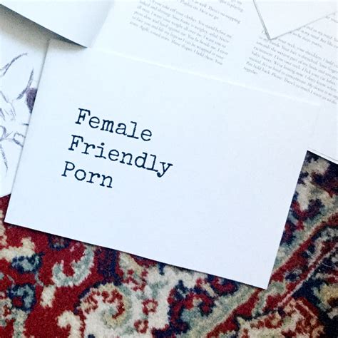 female friendly p o r n|5 female.